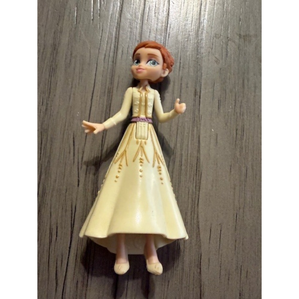 Disney Frozen Anna Doll Harvest Festival Dress Mini Adventure Collection Figure